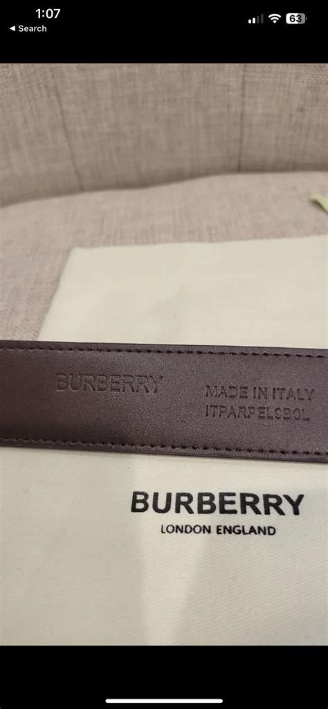 Burberry belt legit check : r/FashionReps 